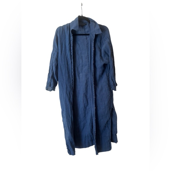 Massimo Dutti linen Shirt Dress Small - Picture 5 of 15
